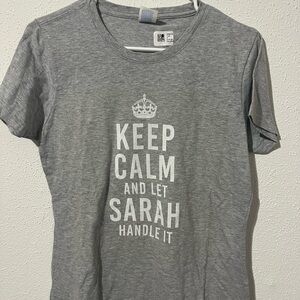 New Gray Graphic T-Shirt